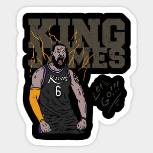 KING JAMES 6 Sticker